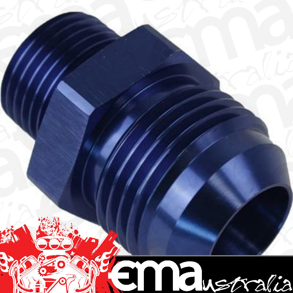 Proflow PFE751-08 Fitting Adaptor Male 3/8" Bspp to -08AN Blue
