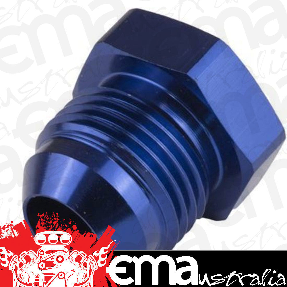 Proflow PFE806-12 Adaptor Fitting Plug -12AN Blue