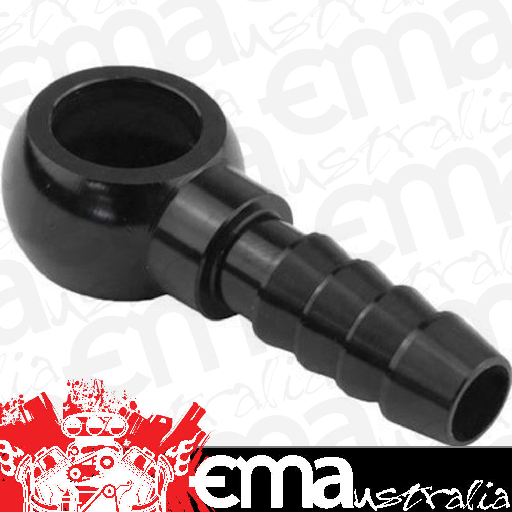 Proflow PFE807-06 Fitting banjo 12mm to 3/8" Barb Blue