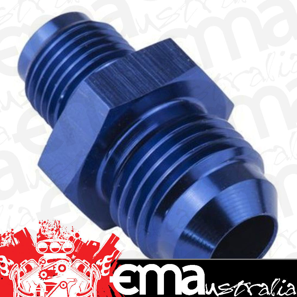 Proflow PFE815-08-06 Adaptor Flare Male Reducer -08AN to -06AN Blue