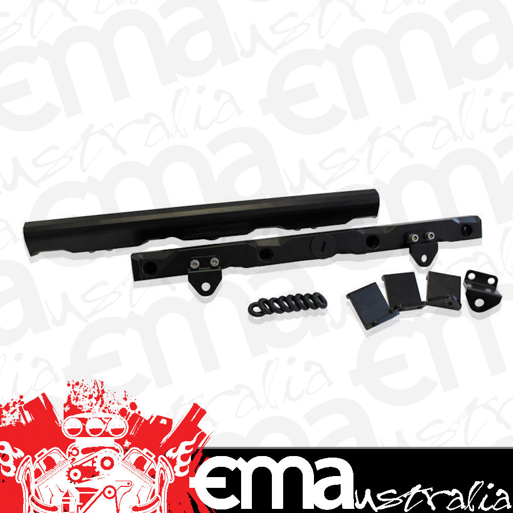 Aeroflow AF64-2007BLK LS7 Fuel Rails Black