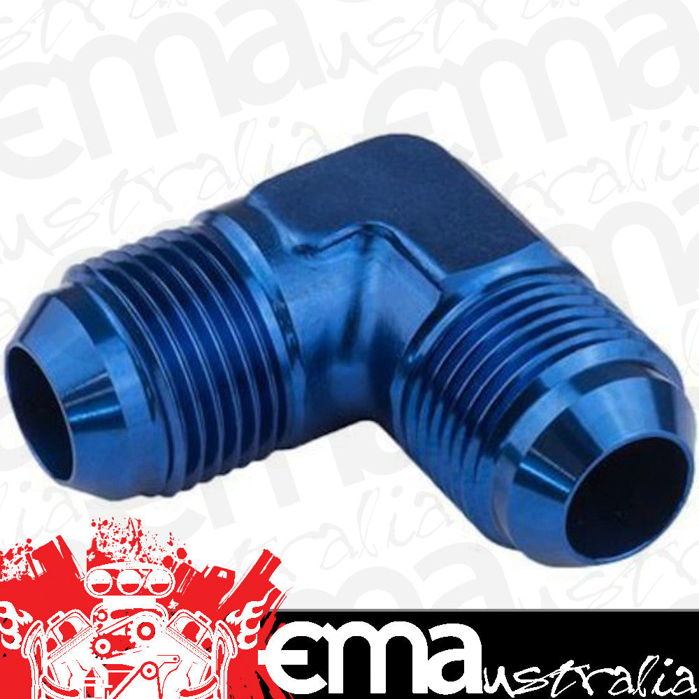 Proflow PFE821-10 Flare Union -10AN 90 Degree Union Blue