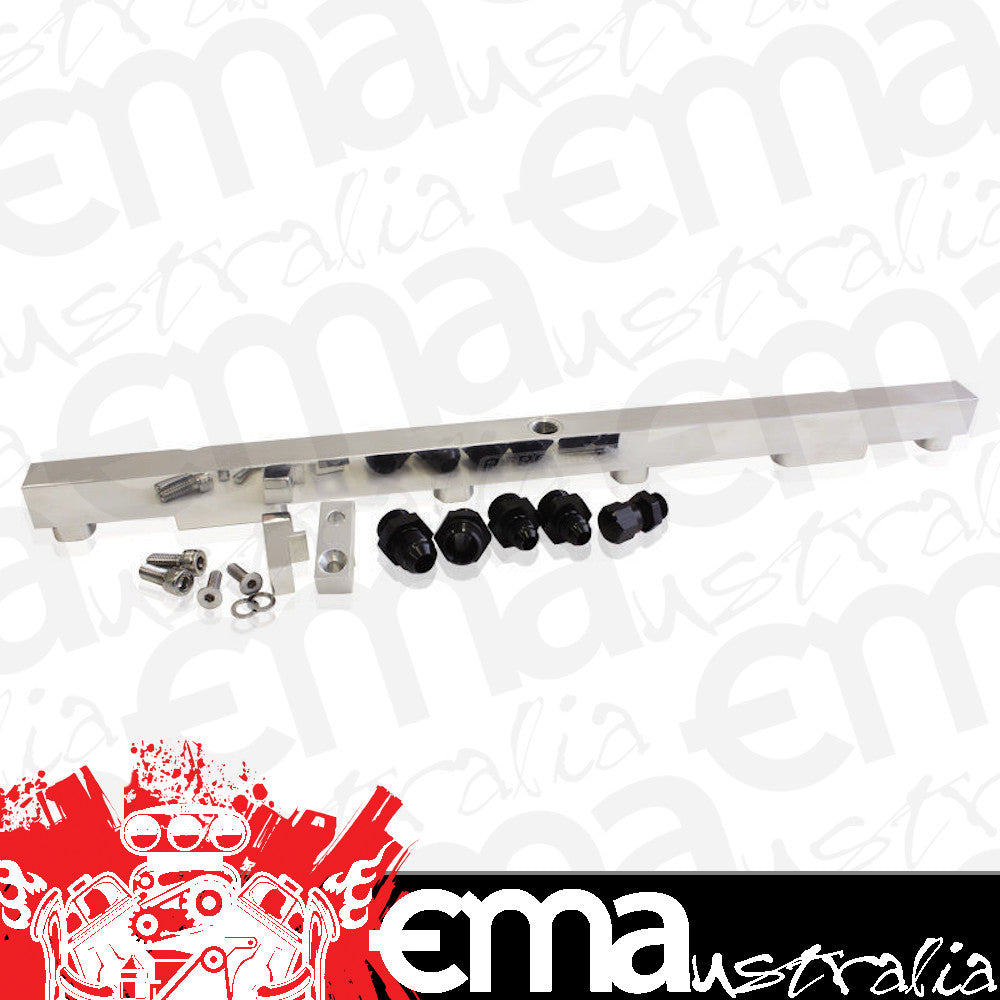 Aeroflow AF64-2011 Fuel Rail Kit Rb26Dett - 14mm Blue
