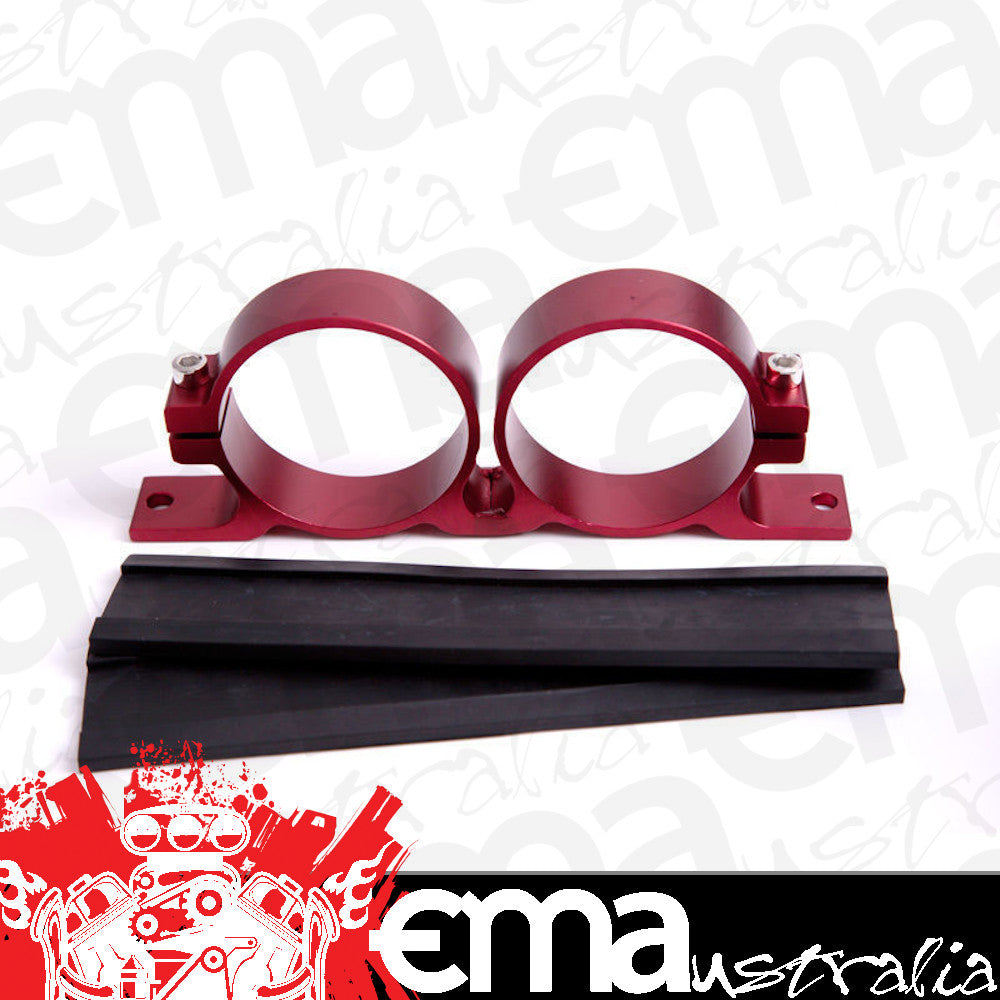 Aeroflow Performance Products AF64-2015R Billet Fuel Pump Bracket Boschred Dual suits All Bosch