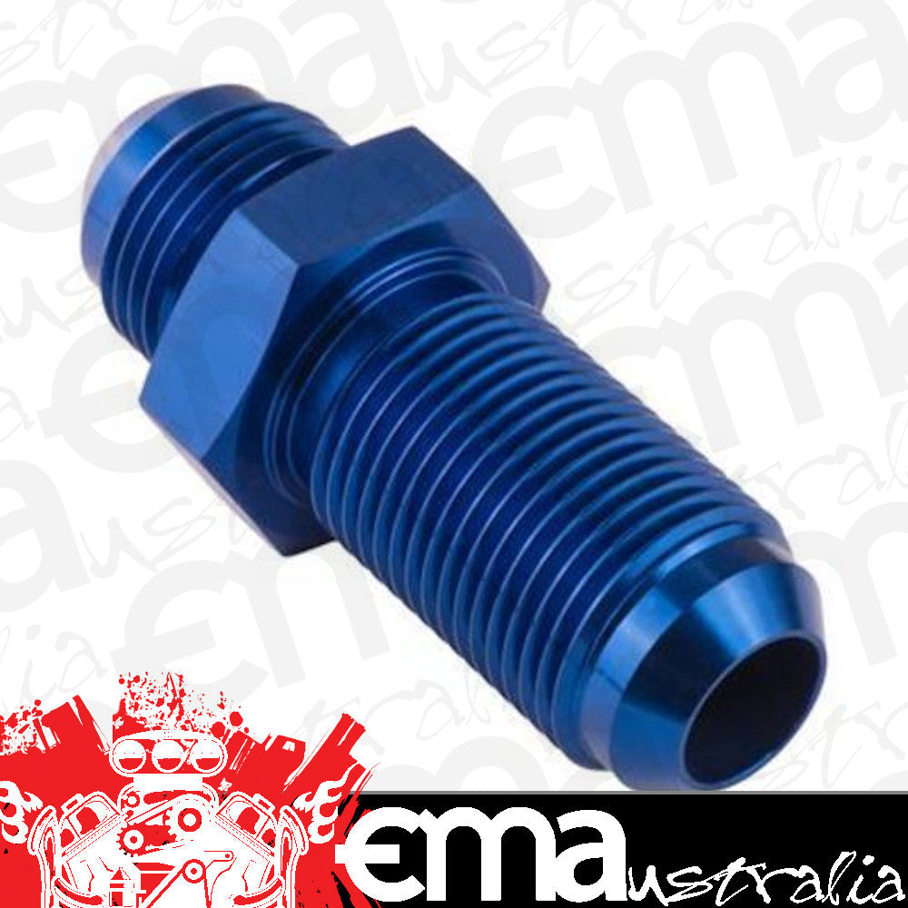 Proflow PFE832-12 Adaptor AN Flare -12AN Bulkhead Blue