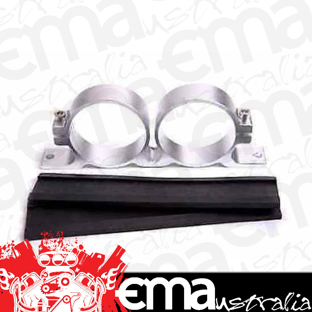 Aeroflow Performance Products AF64-2015S Billet Fuel Pump Bracket Boschsilver Dual suits All Bosch