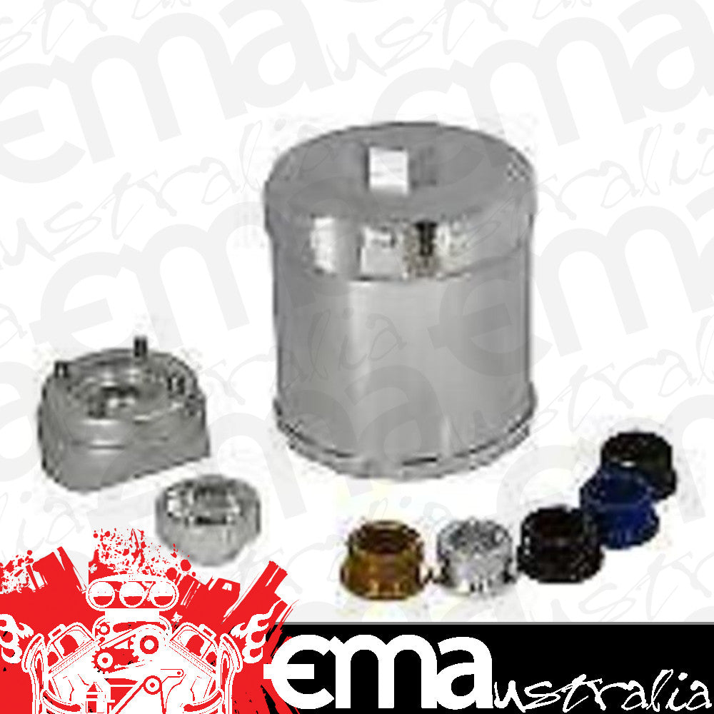 Aeroflow Performance Products AF64-2016P Aeroflow Oil Filter Polished 3/4 13/16 M18 M20 & M22x1.5