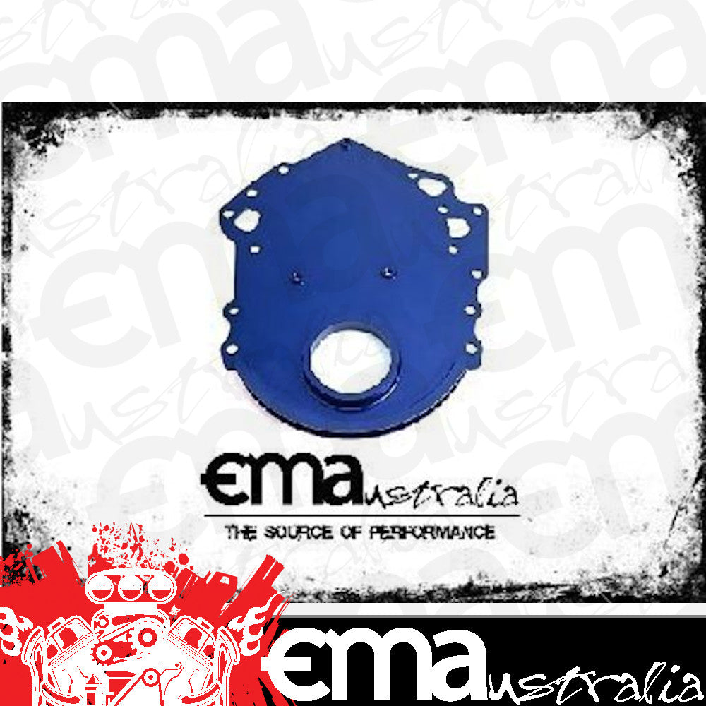 Aeroflow Performance Products AF64-2019 Billet Timing Cover 302 351C Blue