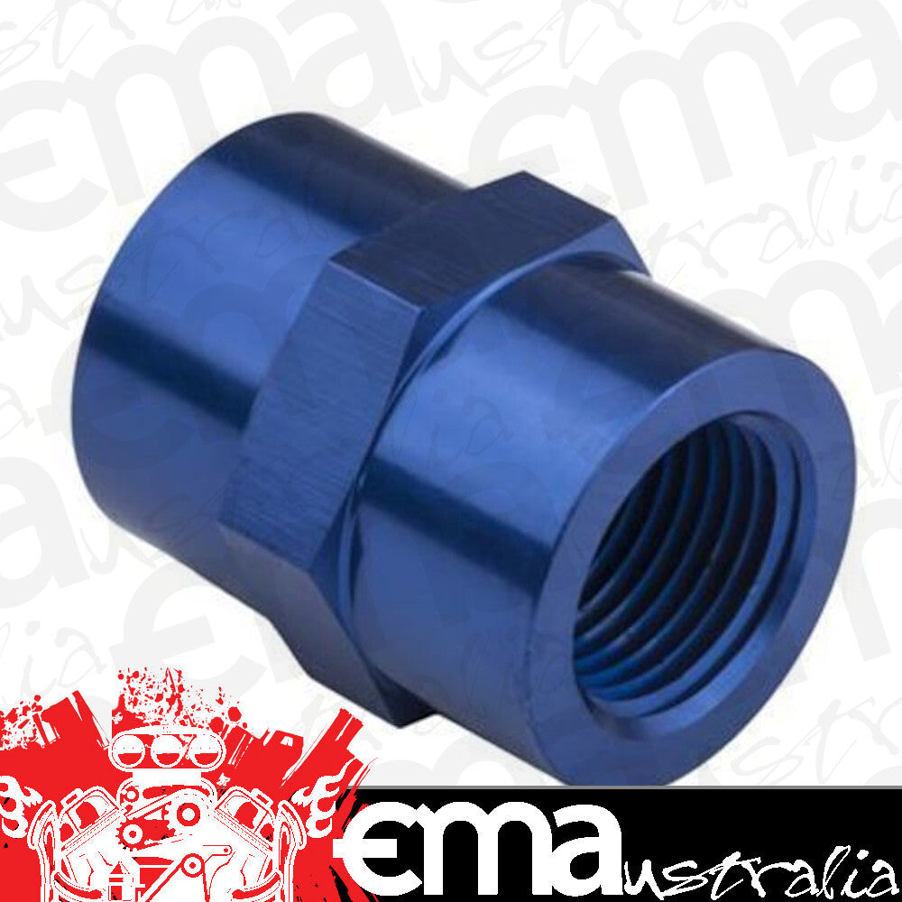 Proflow PFE910-04 Fitting Female Coupler 1/4" NPT Blue