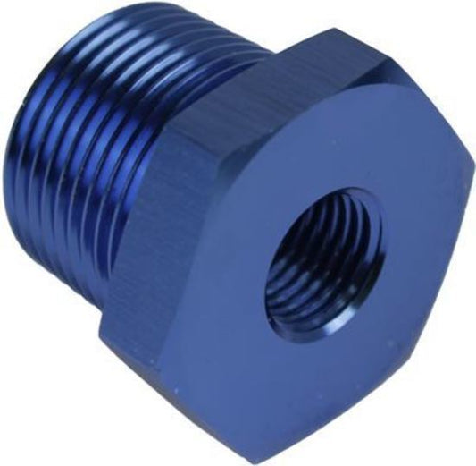 Proflow PFE912-04-02 Fitting NPT Pipe Reducer 1/4" to 1/8" Blue