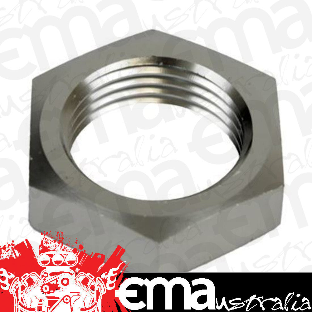 Proflow PFE924-03P Aluminium Bulkhead AN Nut -03AN Silver