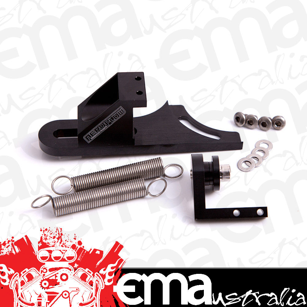 Aeroflow Performance Products AF64-2031BLK Throttle Return Spring Bracketblack suits 4150 Style Carbs