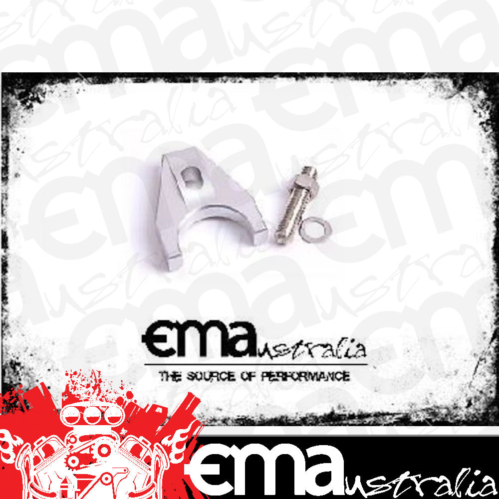 Aeroflow AF64-2032S Billet Distributor Hold Down Silver Bracket suits All Chev