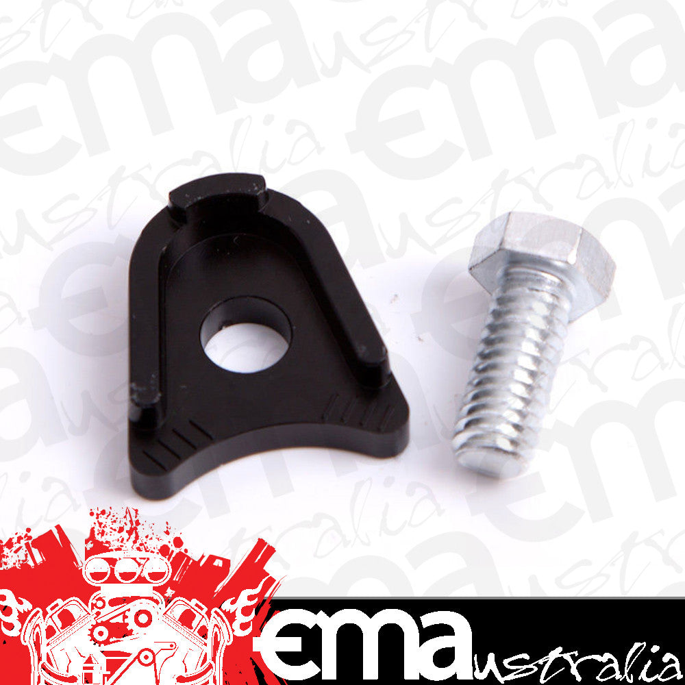 Aeroflow AF64-2035BLK Billet Distributor Hold Down Blk Clamp Ford Windsor & 351C