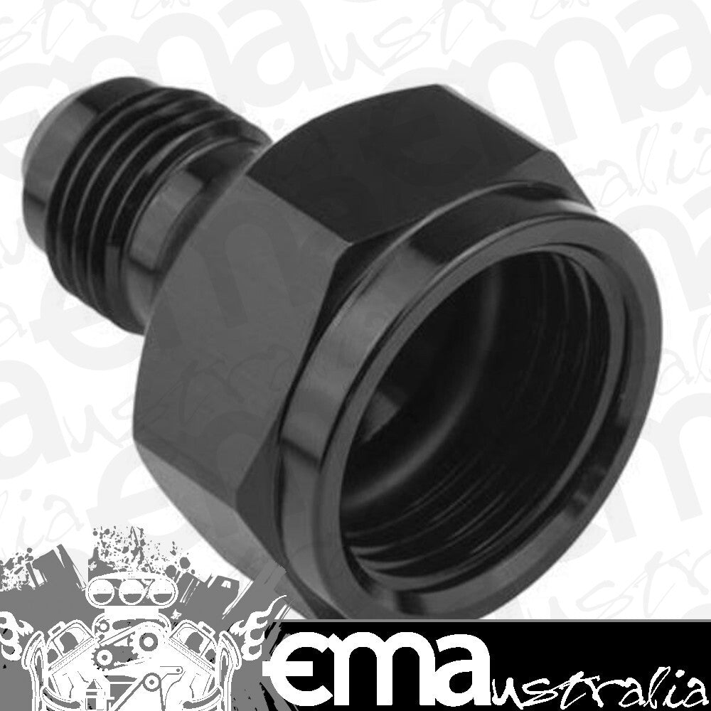 Proflow | PFE950-08-06BK | Female Adaptor -08AN to -06AN Male Reducer Black