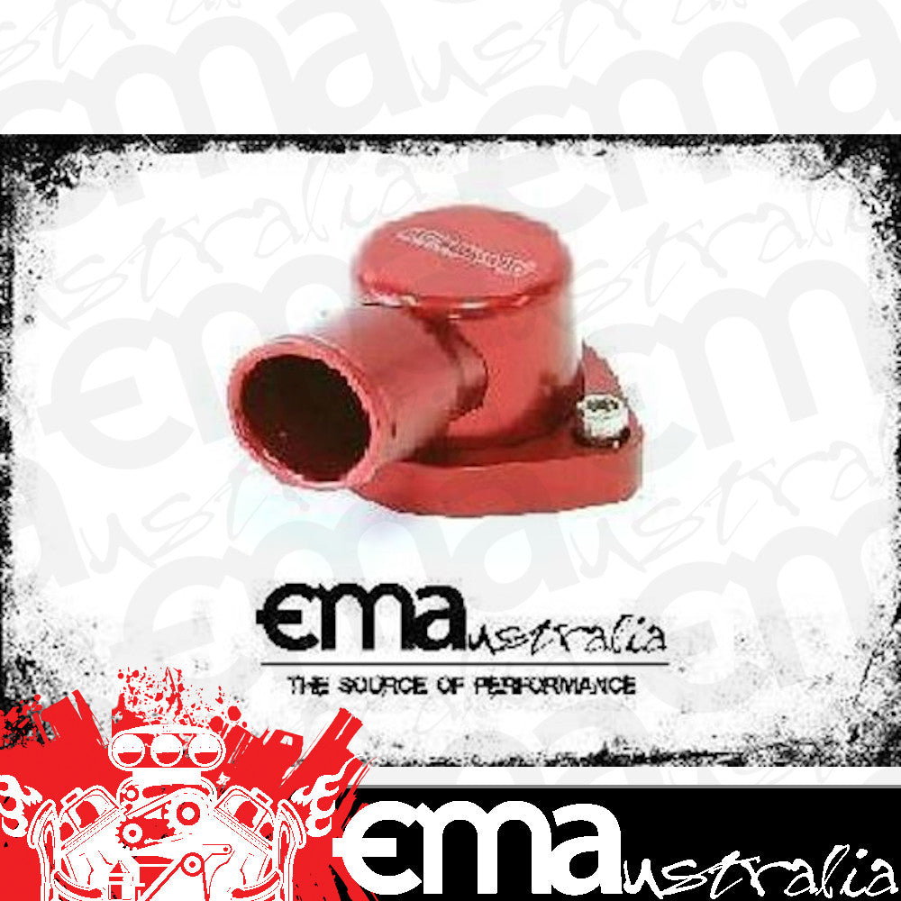Aeroflow Performance Products AF64-2039R Billet Thermostat Housing Red 90 Deg suits 302 351C