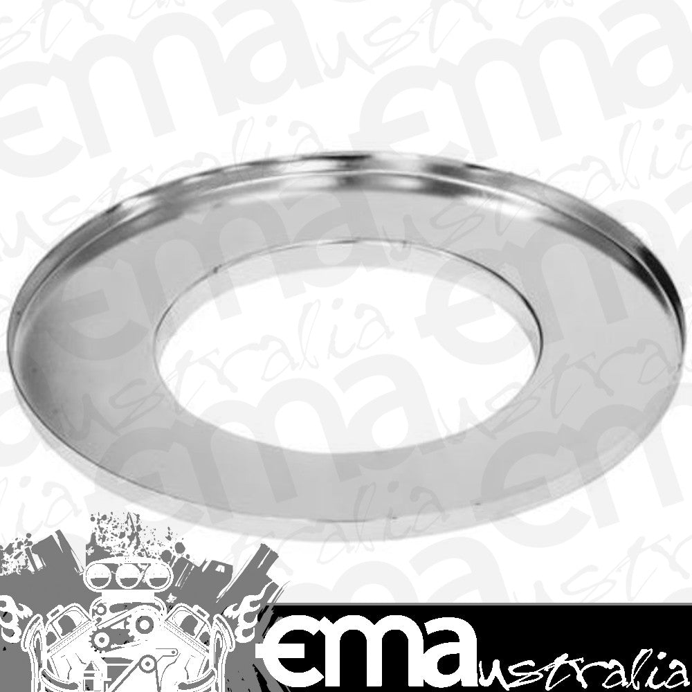 Proflow | PFEAF-57350 | Air Filter Base 7-5/16" Neck Flat Base Chrome