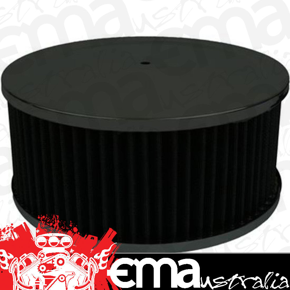 Proflow PFEAF-6230102BKK Air Filter Assembly Round 9" x 4" Black