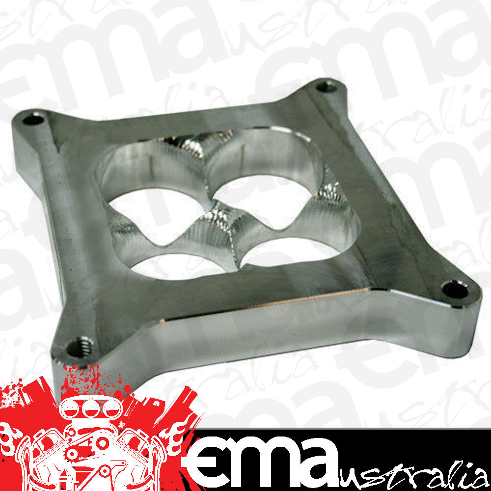 Aeroflow AF64-2044 Velocity Carb Spacer 4150 1" Bolt On Horsepower Square Bore
