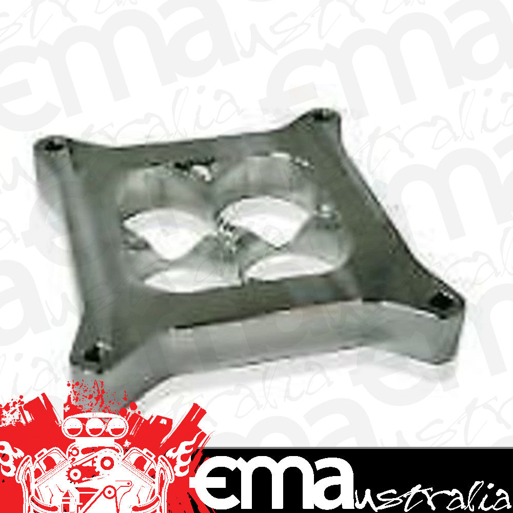 Aeroflow AF64-2044C Velocity Carb Spacer 4150 1" Bolt On Horsepower Square Bore