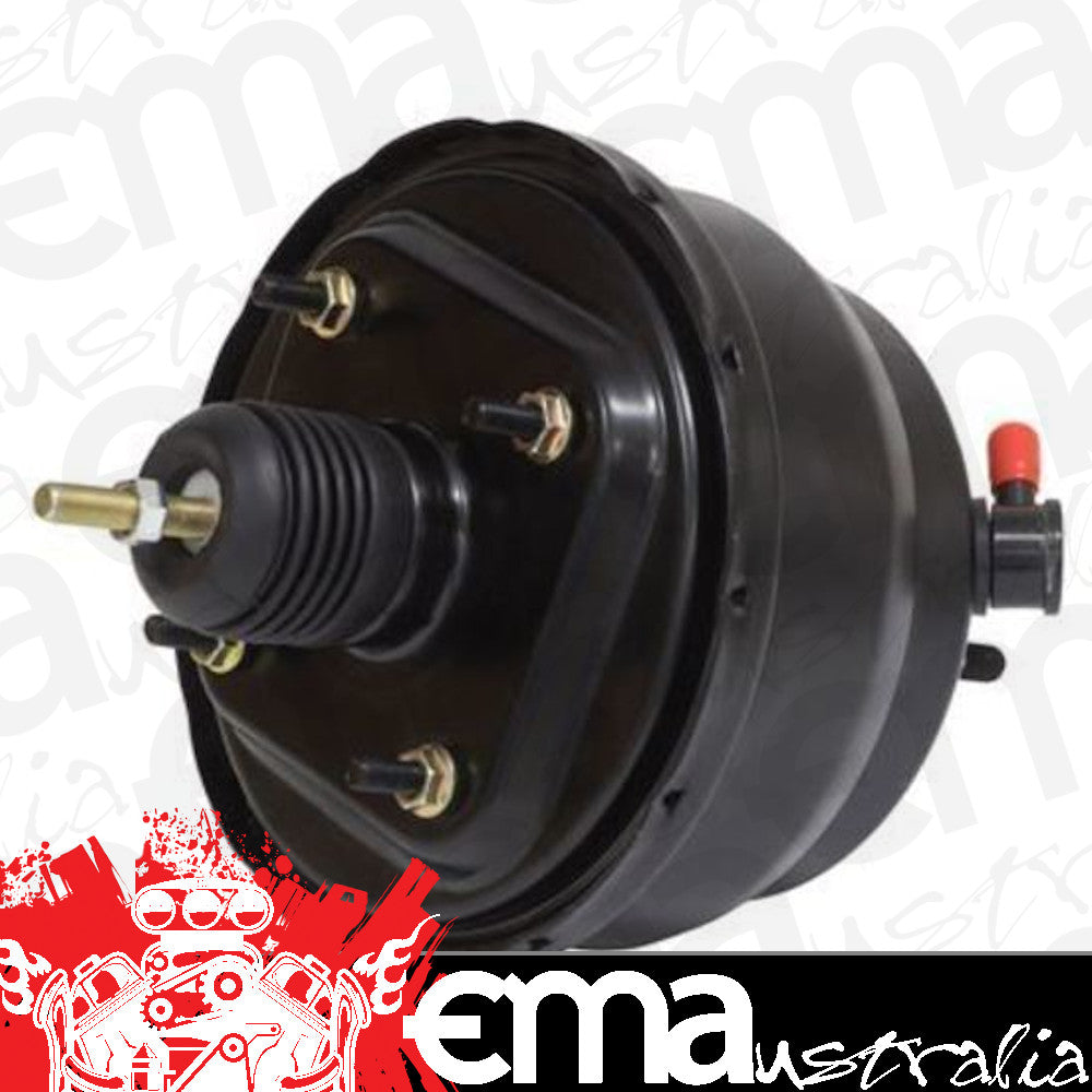 Proflow PFEBB8531BK Power Brake Booster Universal 8" Dual Diaphragm Black