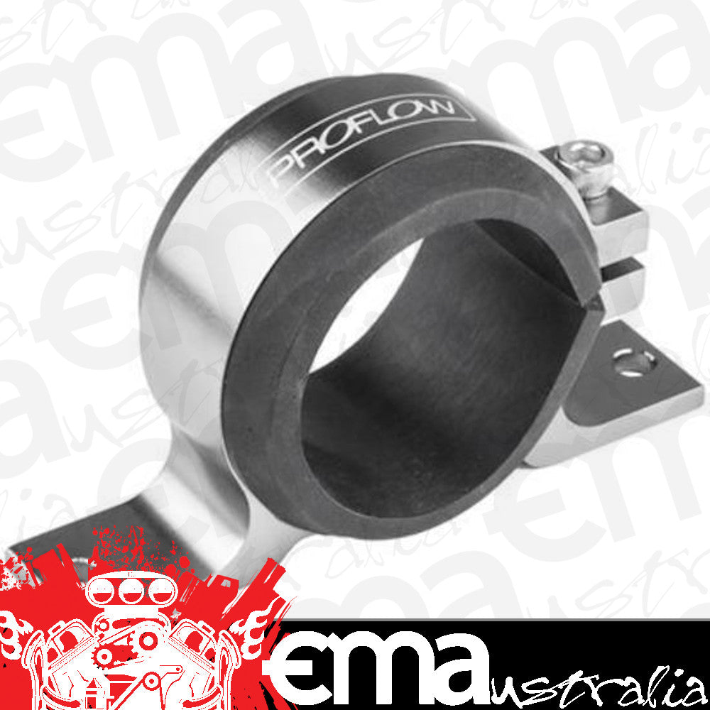 Proflow PFEBOSBKSIL Fuel Pump Single Mount Bosch 044 Style Bracket Silver