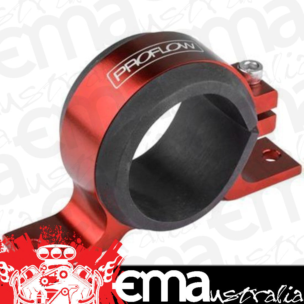Proflow PFEBOSBKTRD Fuel Pump Single Mount Bosch 044 Style Bracket Red