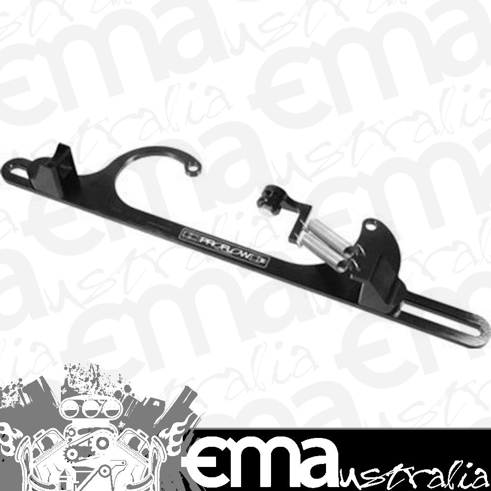 Proflow PFECB4150BK Throttle Cable Bracket Billet Aluminium Black Anodised Holley 4150/4160 Each