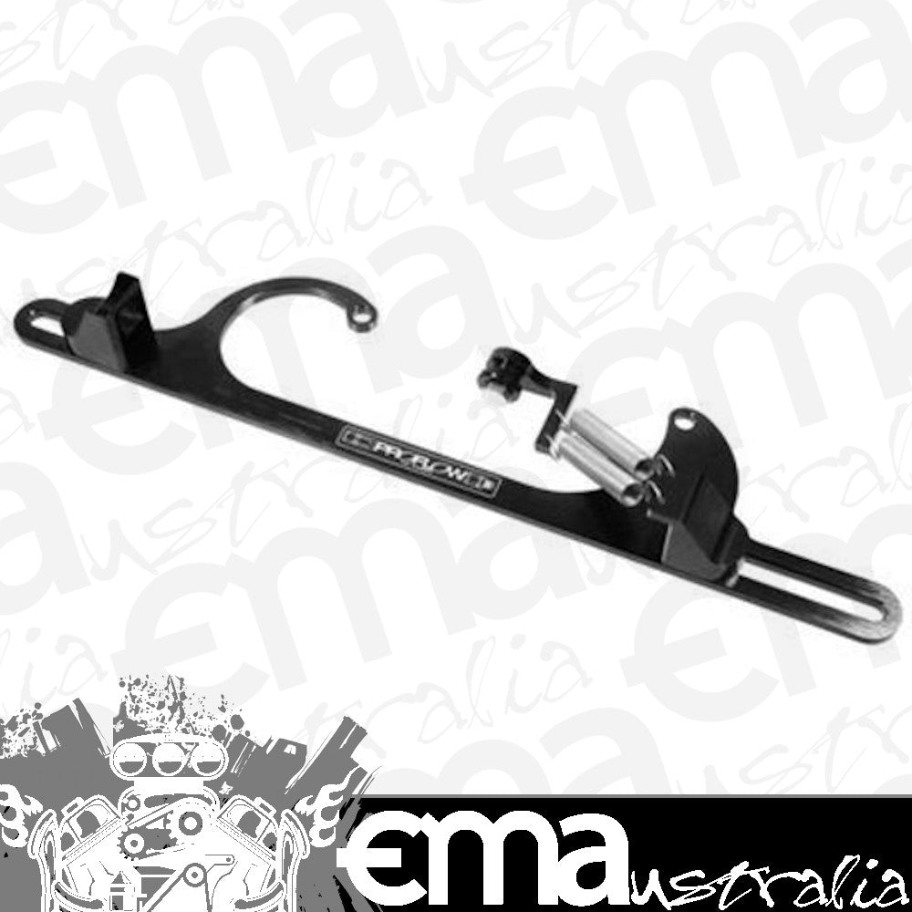 Proflow | PFECB4500BK | Throttle Cable Bracket Billet Aluminium Black Anodised Holley 4500 Each