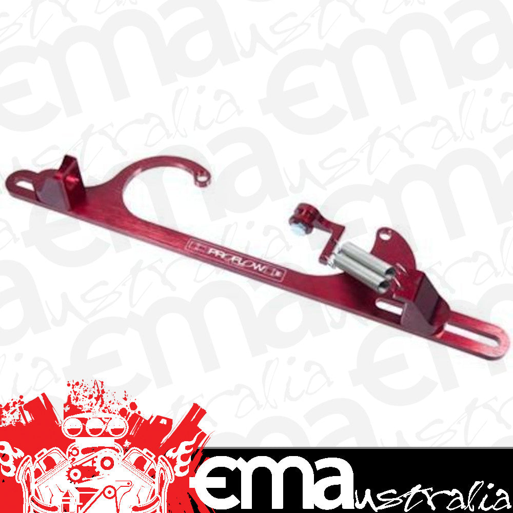 Proflow PFECB4500R Throttle Cable Bracket Billet Aluminium Red Anodised Holley 4500 Each