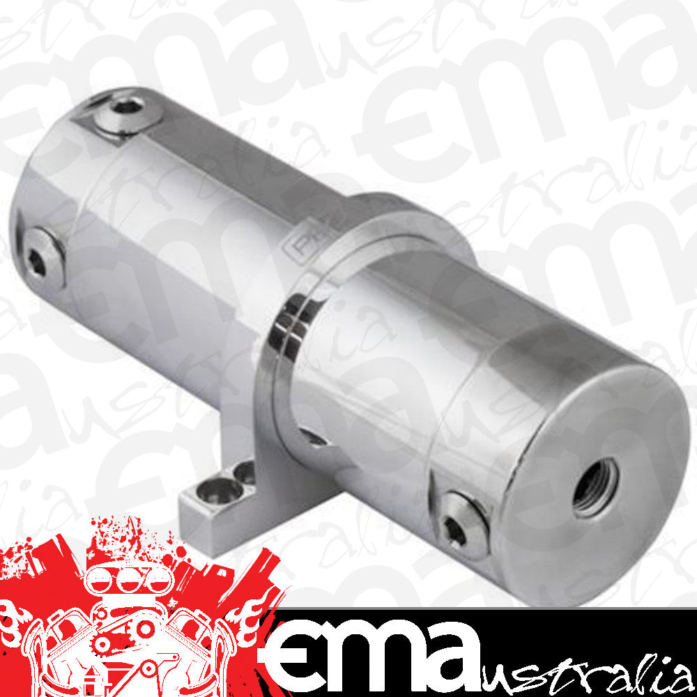 Proflow PFECCT900P Oil Catch Can Universal Round Billet Aluminium 3.0x7.0'' Polished Each