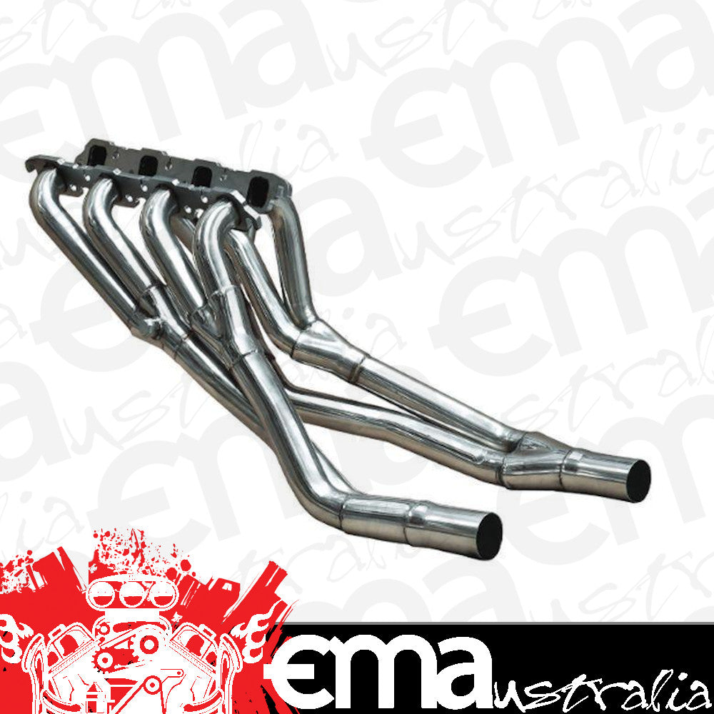 Proflow PFEEH5000DS Exhaust Stainless Steel Extractors Commodore VN VP VR VS 5L V8 Dual Cat 1-5/8" Primary