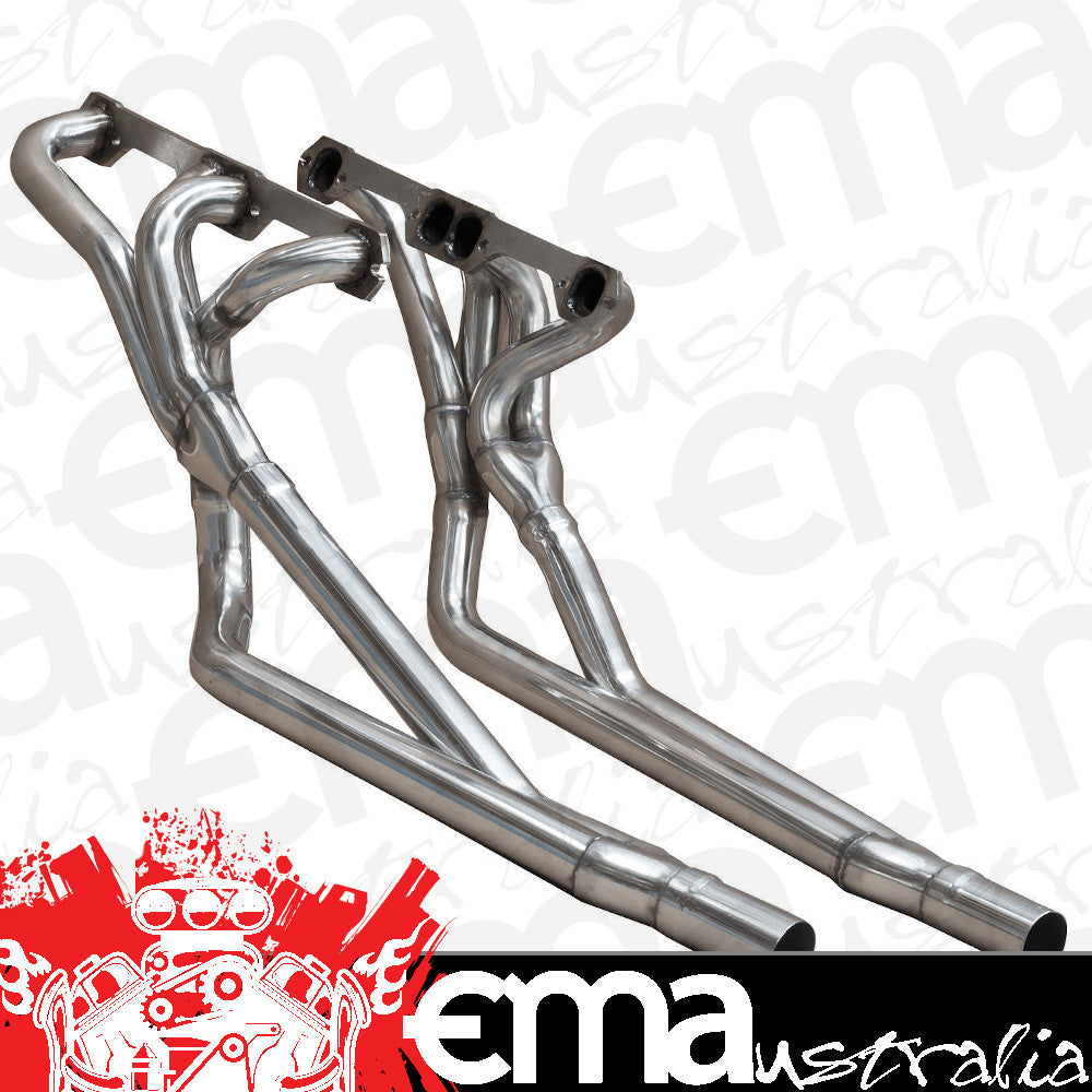 Proflow PFEEH5310S Exhaust Stainless Steel Extractors For Holden HQ HJ HX HZ WB For Chevrolet Small Block Tri-Y