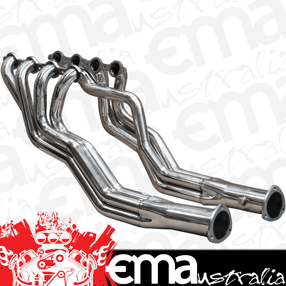 Proflow PFEEH5362S Exhaust Stainless Extractors Commodore V8 LS1 VT VX VY VZ Tuned 1-7/8" Primary