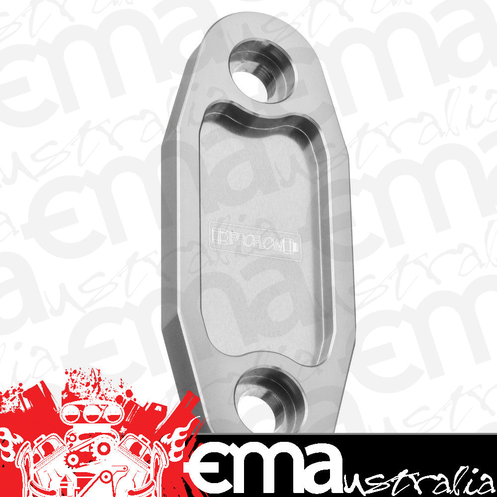 Ford Cleveland 302-351ci V8 Fuel Pump Block-Off Plate Aluminium Silver Anodised For 302-351C Each Proflow PFEFB-104S