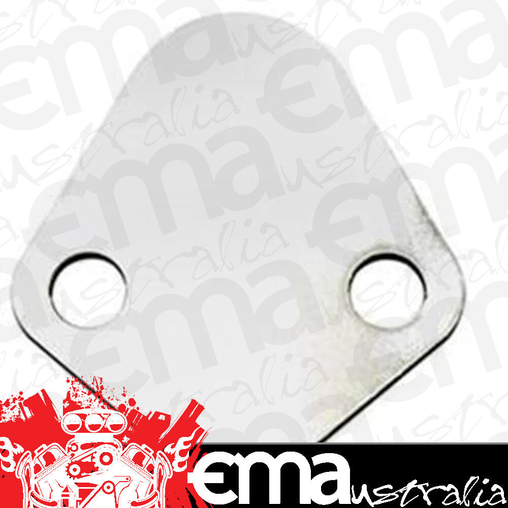 Proflow PFEFB-2052 Chev SB Chrome Fuel Pump Block Off