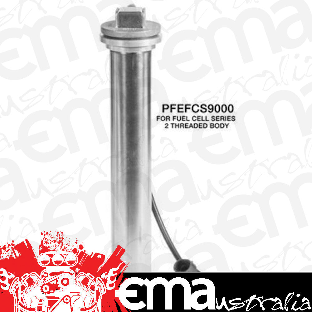 Proflow PFEFCS9000 Fuel Level Sender Stainless Steel Series II Unit 0 - 90 Ohm Fuel Cell -20AN Threaded 260mm Tall