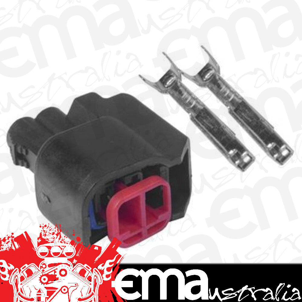 Proflow | PFEFI-002 | Fuel Injector Wiring Plug Us Car /EV6 Connector Include Terminals & Seals