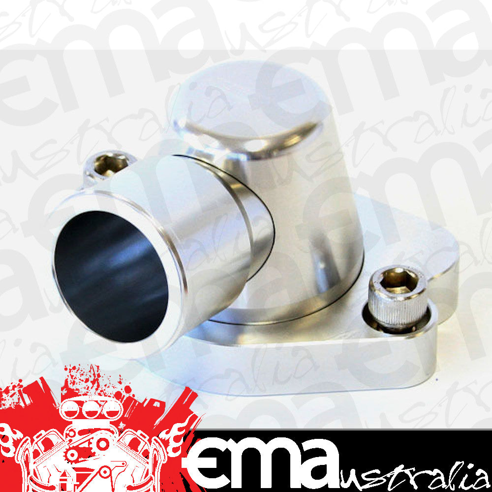 Aeroflow AF64-2056S 253 308 Holden Thermostat Housing Silver No Heater Swive