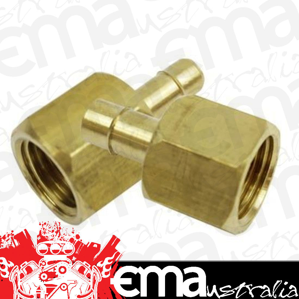 Proflow PFEFLQR079 Fuel Line Connectors Metric Fuel Hose End Adapts 5/16" Nylon to M14 x 1.6