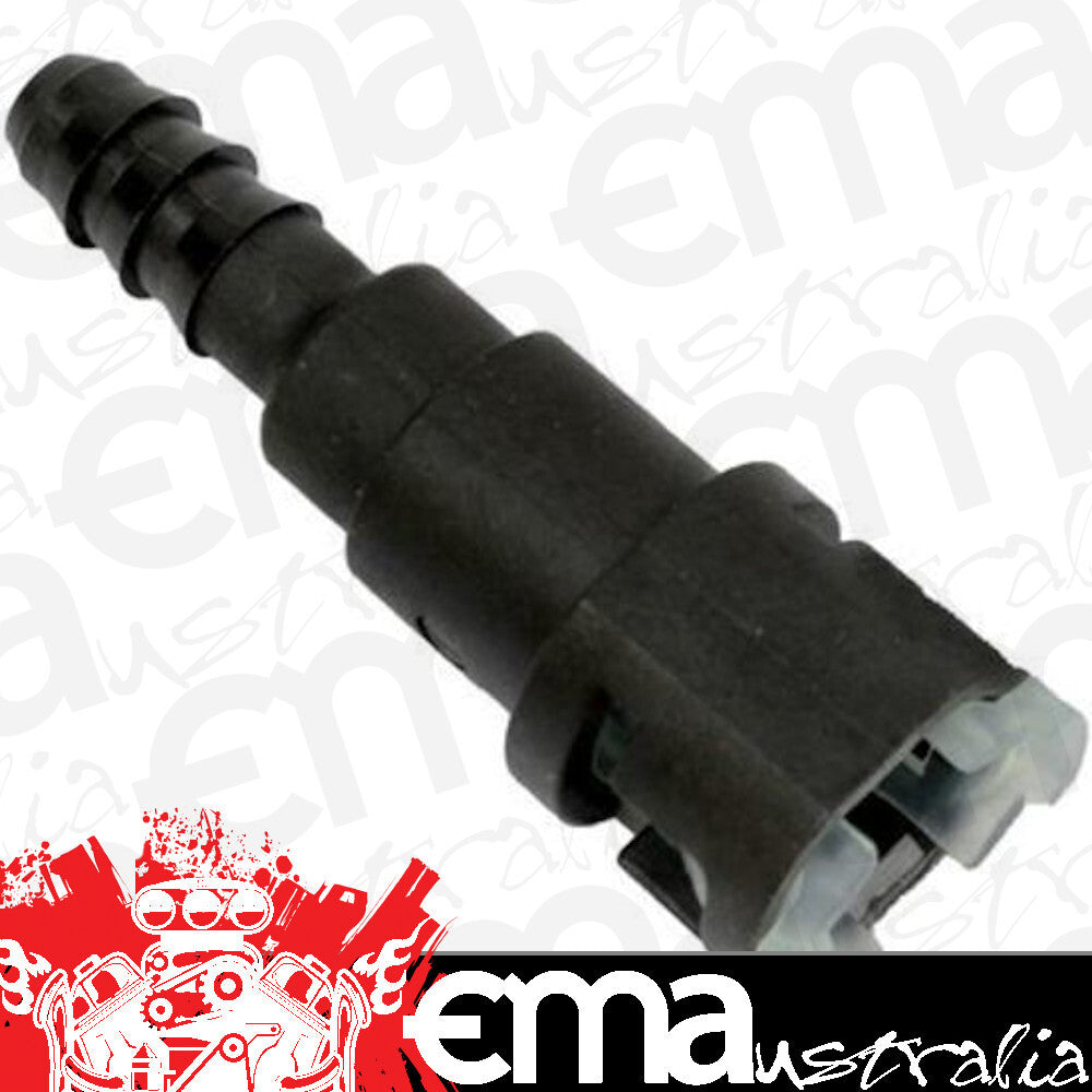 Proflow PFEFLQR080 Fuel Line Connectors Nylon 5/16" Female QR Straight to 5/16" (8mm) Barb Each