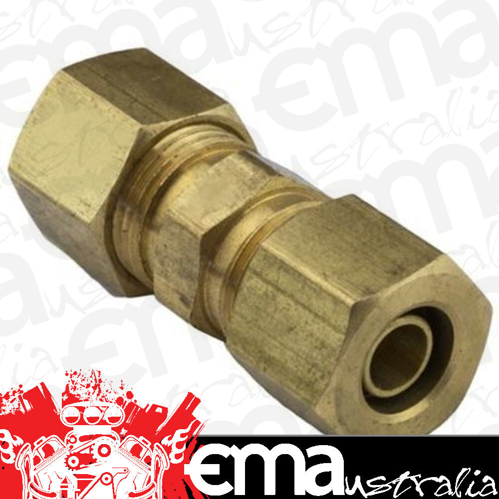 Proflow PFEFLQR148 Fuel Line Connectors Brass 3/8" (10mm) to Fuel Line Connectors Nylon 3/8" (10mm) Joiner Each