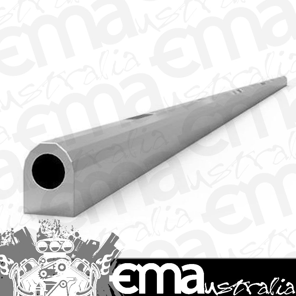 Proflow PFEFREX2 Fuel Rail Series 2 Extrusion Raw Aluminium Natural 1meter. Length 17mm Diameter Fuel Passage Each