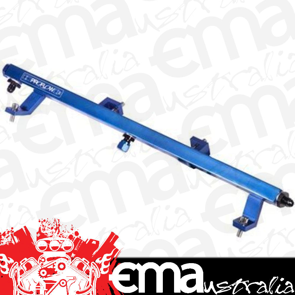 Proflow PFEFRKFD6B Ford BA BF Falcon XR6 Fuel Rail Kit Turbo Blue