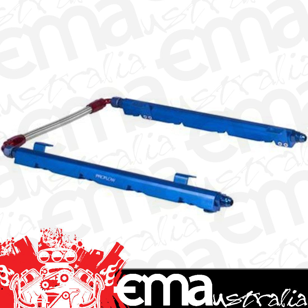 Proflow PFEFRKHOL5B Holden Commodore 5L EFI Fuel Rail Kit Blue Flow Series 2