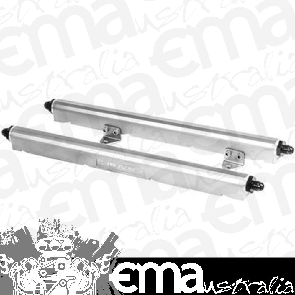 Proflow PFEFRKLS1CH Holden Chevrolet GM LS1 Fuel Rails Chrome Flow Series 2