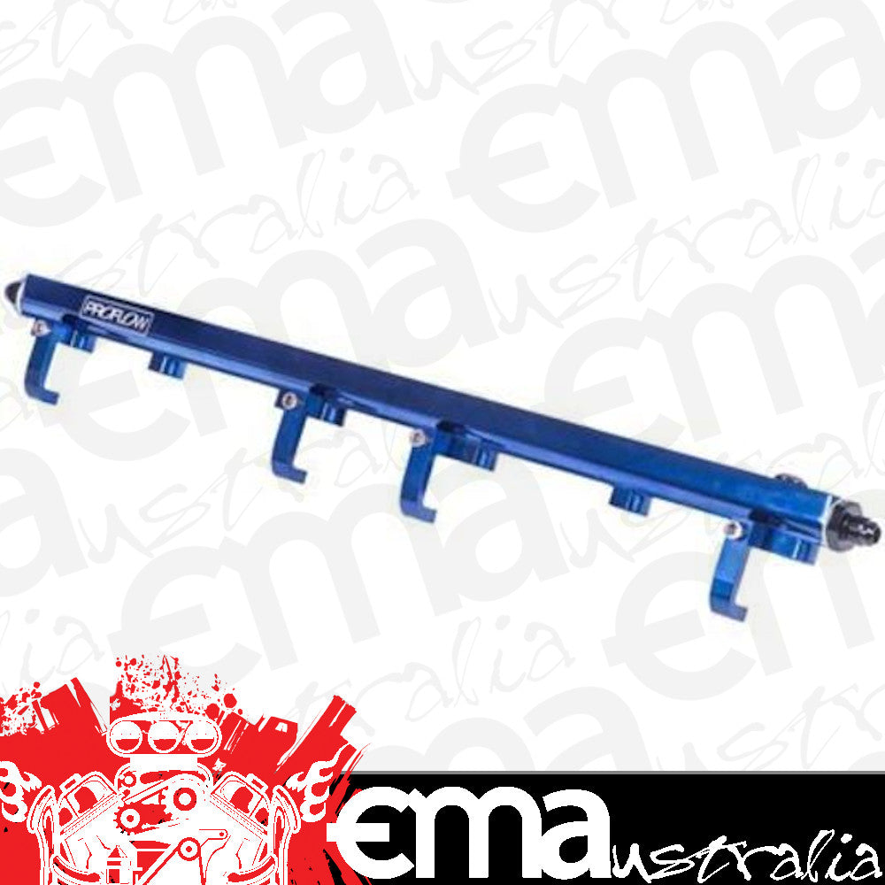 Proflow PFEFRKRB30B Holden Commodore & for Nissan RB30 Fuel Rail Kit Blue Flow Series 2