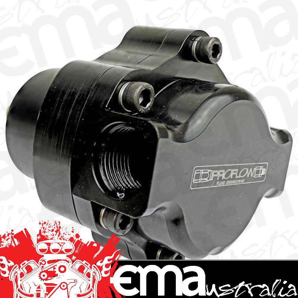 Proflow PFEFS11500 Fuel Pump Mechanical 2500HP Belt Drive -10AN Inlet/Outlet Billet Aluminium Universal