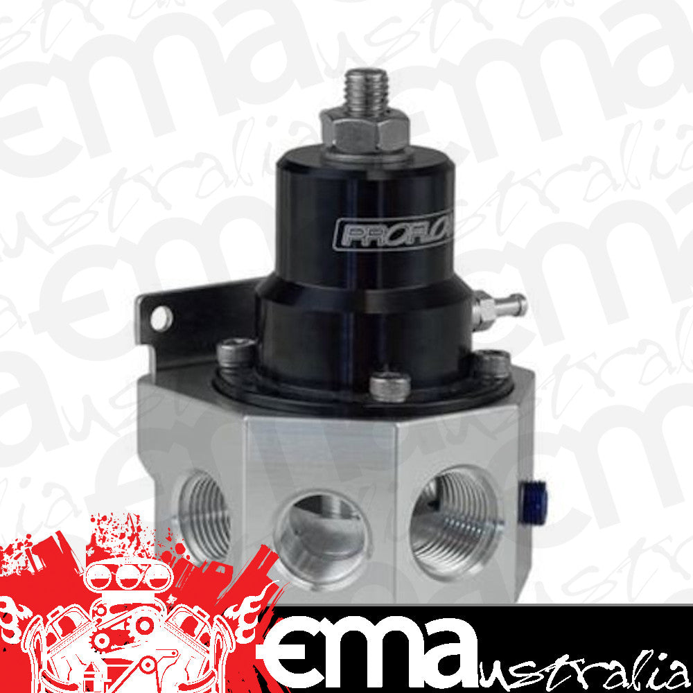 Proflow PFEFS13110 Fuel Pressure Regulator EFI Pro 30-75 PSI 4-Port Billet Aluminium Universal