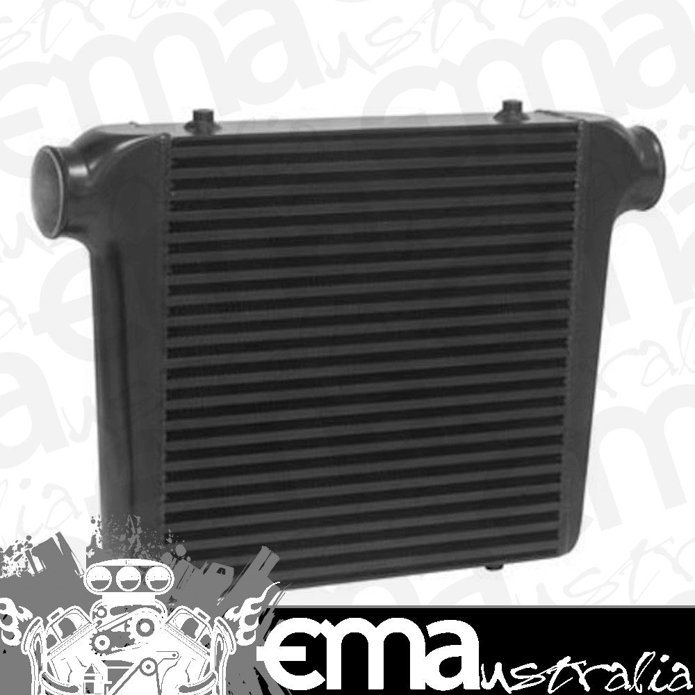 Proflow PFEIC400400BK Intercooler Delta & Fin 400 x 400 x 76mm 3" Outlets Black